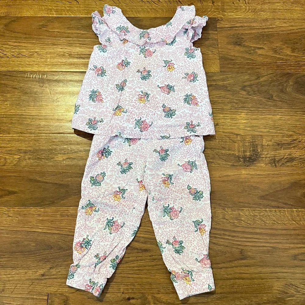 Janie and Jack floral outfit
